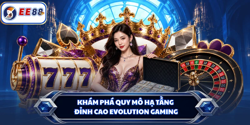 Khám phá quy mô hạ tầng đỉnh cao Evolution Gaming