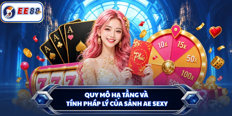 Quy mô hạ tầng và tính pháp lý của sảnh AE Sexy